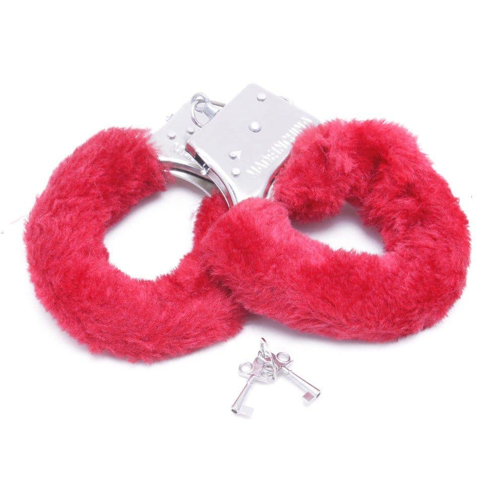 Algema do Amor de Metal Pelúcia Revestida Sexy Import - Imagem 3