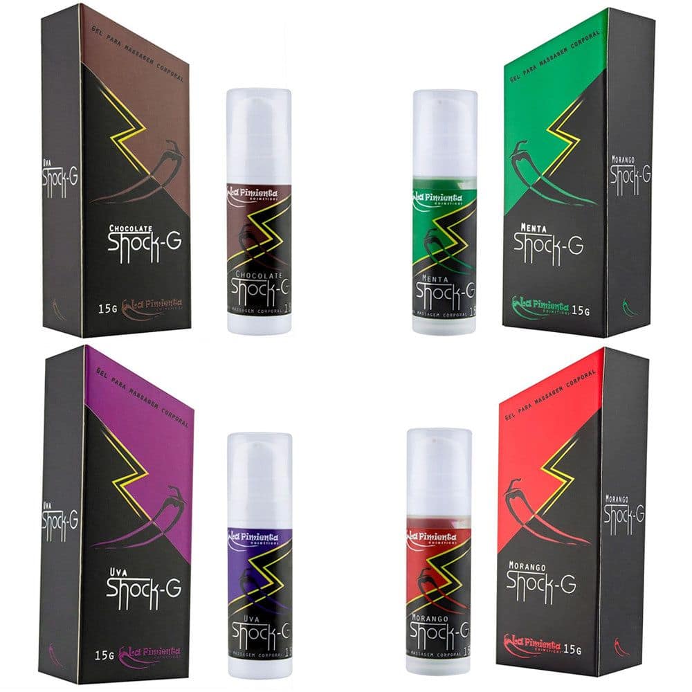 Gel Shock-G Para Massagem La Pimienta