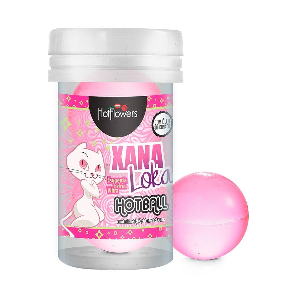 Hot Ball Xana Loka Esquenta Esfria E Vibra Hot Flowers