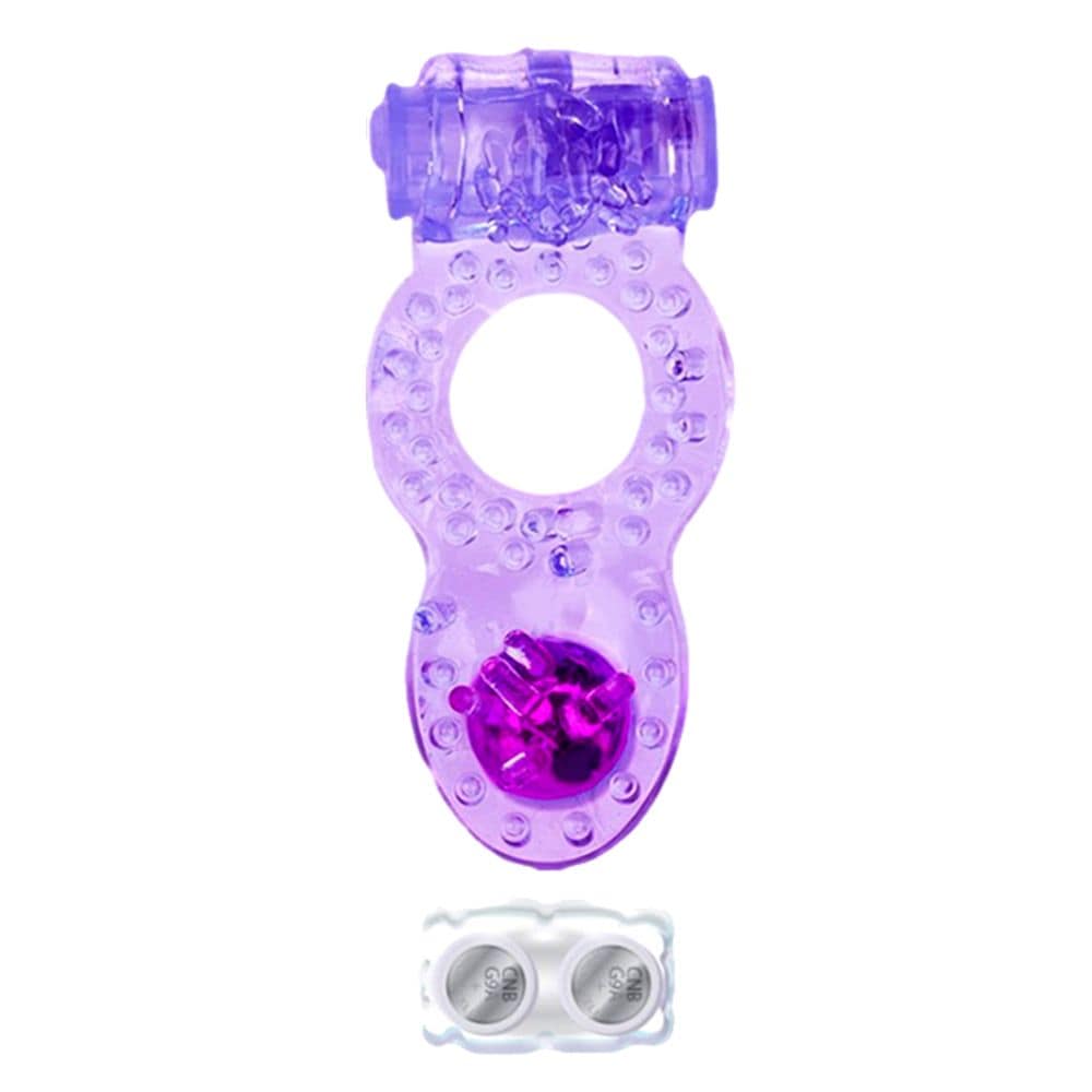 Anel Peniano Com Vibrador E Pérola Estimuladora - Imagem 3