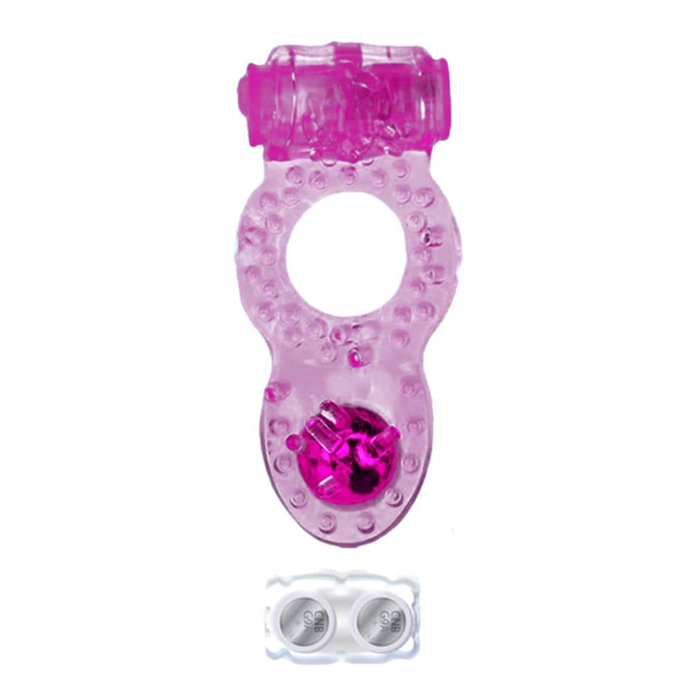 Anel Peniano Com Vibrador E Pérola Estimuladora - Imagem 4