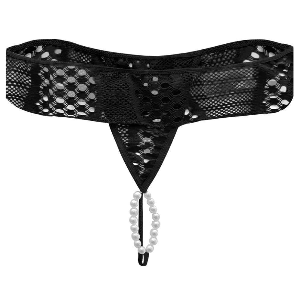 Calcinha Tailandesa Com Pérola Pimenta Sexy