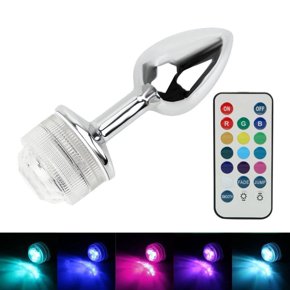Plug Anal Metal Com Led Pequeno General Import - Imagem 3