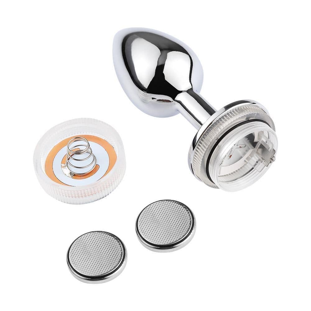 Plug Anal Metal Com Led Pequeno General Import - Imagem 4