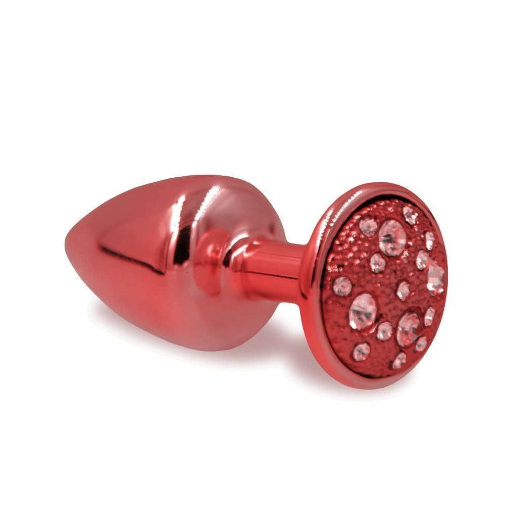 Plug Anal Pequeno Cravejado Strass Hard - Imagem 2