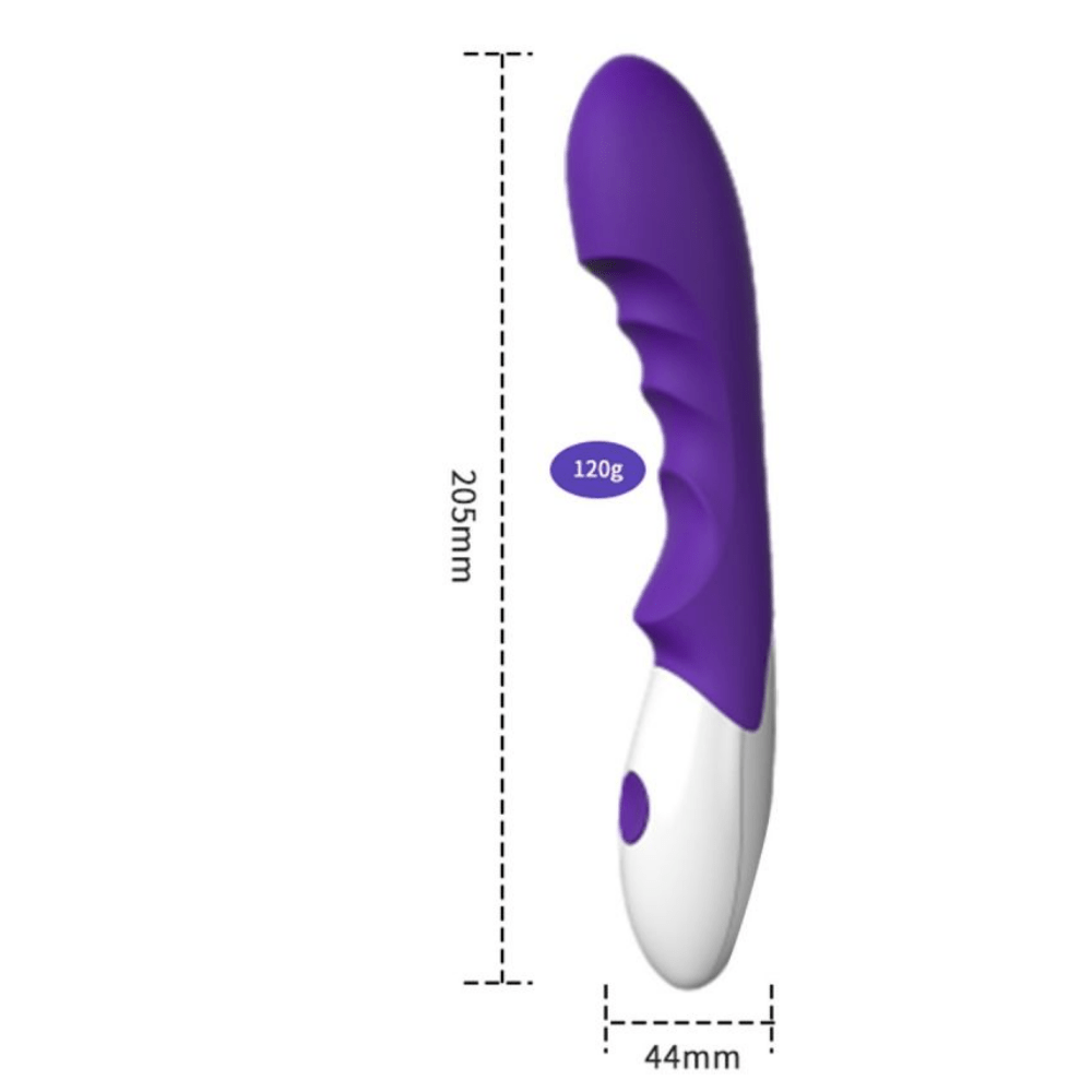 Vibrador De Alta Potencia Matte Roxo - Imagem 6