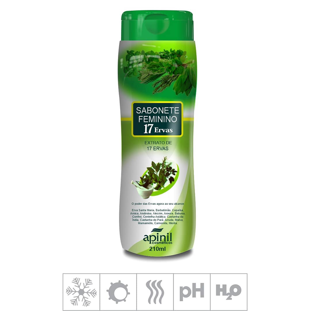 Sabonete Intimo Feminino Apnil 210 mL - Imagem 6
