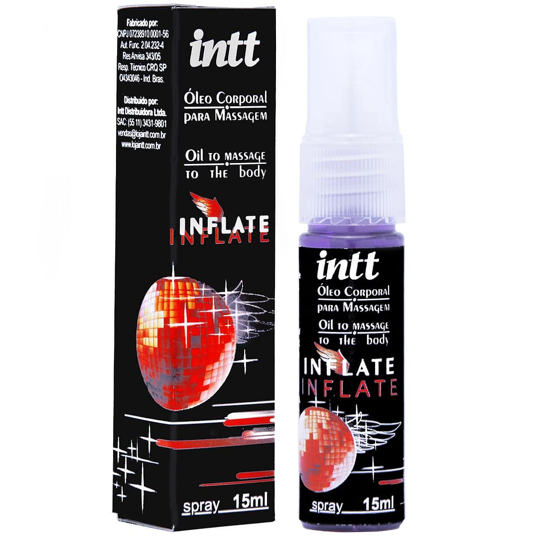 Inflate Óleo Corporal Para Massagem Intt