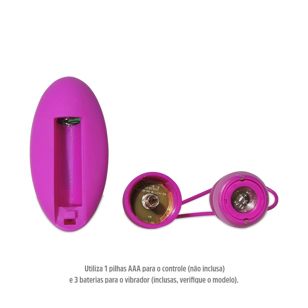 Bullet Vibratório Com Controle Sem Fio Pretty Love Bradley - Imagem 3