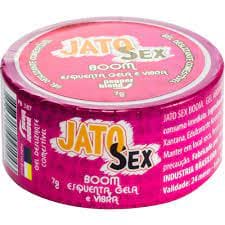 Gel Comestível Jato Sex Boom Esquenta Gela e Vibra