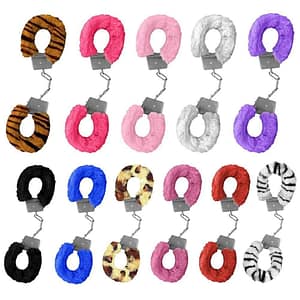 Algema do Amor de Metal Pelúcia Revestida Sexy Import