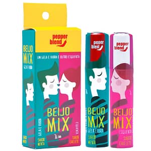 Beijo Mix Gela E Vibra Esquenta Pepper Blend