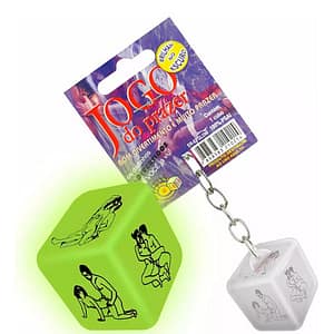 Jogo Do Prazer Dado Brilha No Escuro Diversão Ao Cubo