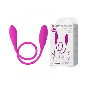 Vibrador Duplo Flexível Com 7 Modos de Vibração