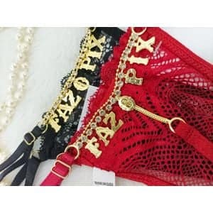 Calcinha Strass Em Renda Faz Um Pix