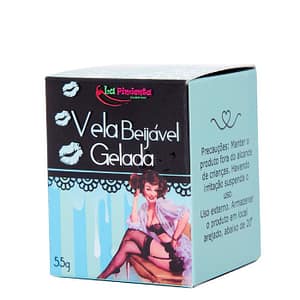 Vela Beijável Gelada 45g La Pimienta