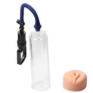 omba Peniana Manual Com Boca Vagina CyberSkin