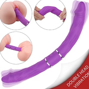 Protese Dupla Com 9 Modos de Vibrações Recarregável