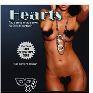 Tapa Seios e Tapa Sexo Solúvel Comestível