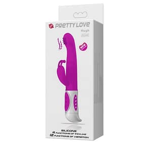 Vibrador de Clitóris e Ponto G Pretty Love Hugh