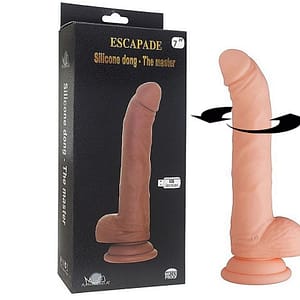 Prótese Com Vibro Recarregável The Master Aphrodisia