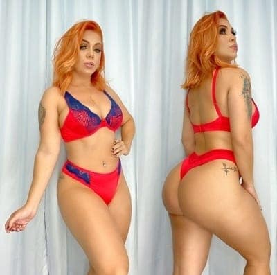 Conjunto Com Alça Larga e Calcinha Fio Duplo