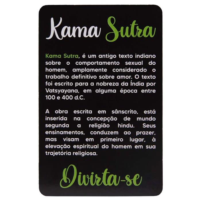 Baralho Erótico Soft Kama Sutra 55 Cartas - Imagem 3