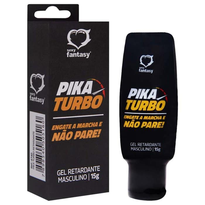 Pika Turbo Gel Retardante 15g Sexy Fantasy - Imagem 3