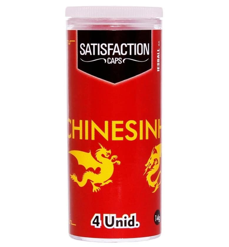 Bolinha Chinesinha 4 Unidades Satisfaction