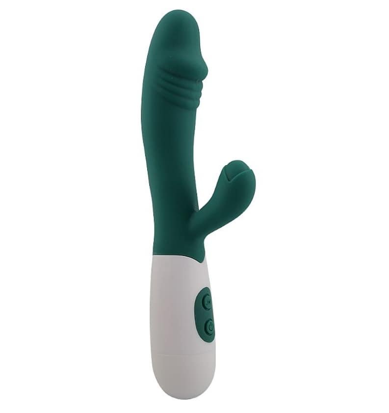 Vibrador de Ponto G e Clitóris SI A Pilhas