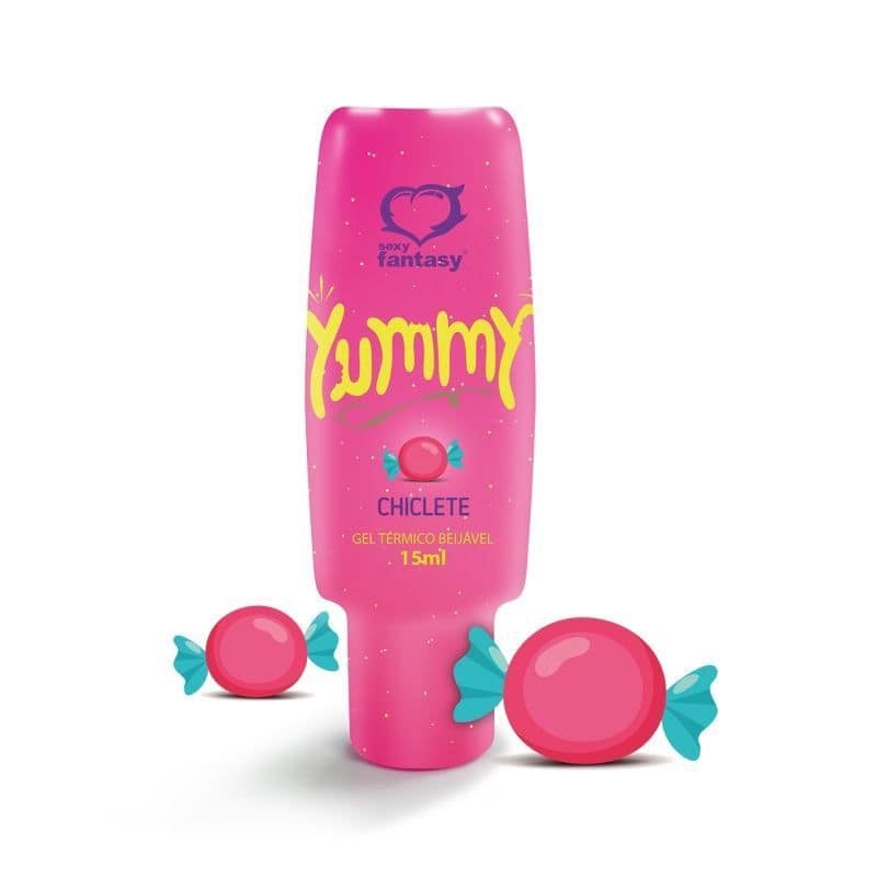 Gel Comestível Térmico Yummy Sexy Fantasy - Imagem 5