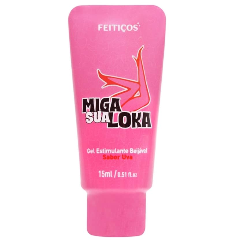 Gel Estimulante Beijável Miga Sua Loka 15G Feitiço