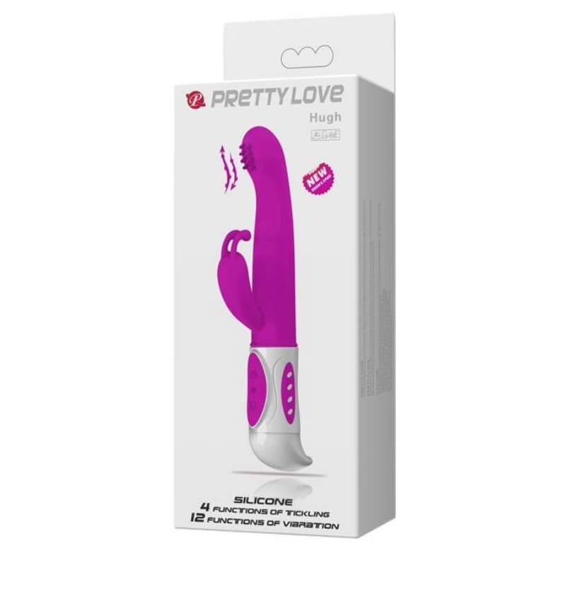 Vibrador de Clitóris e Ponto G Pretty Love Hugh