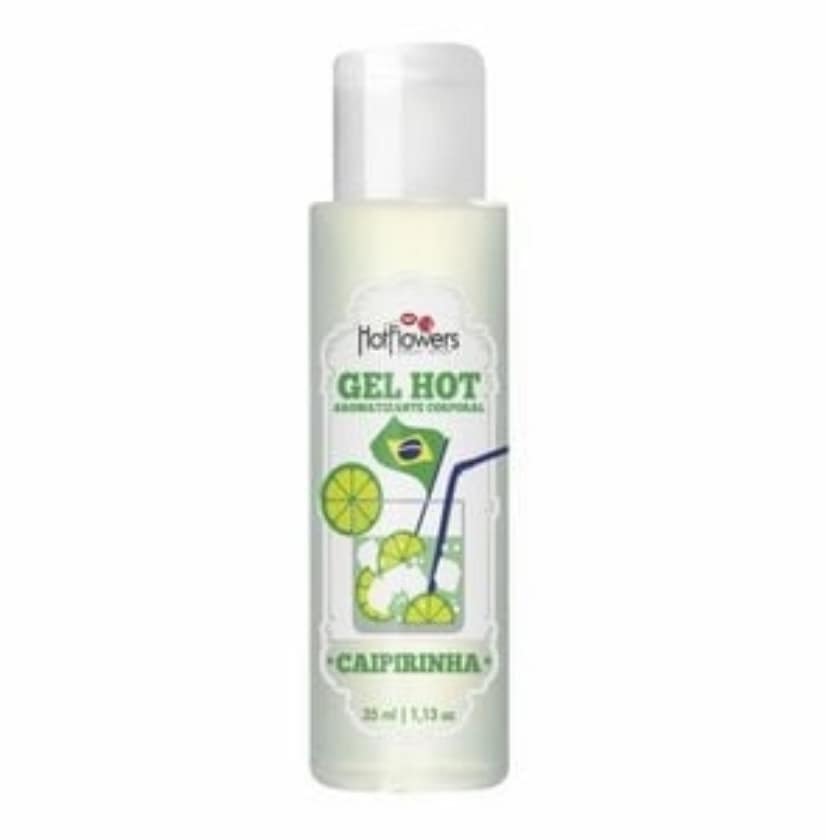 Gel Aromatizante Hot Caipirinha 35ml Hot Flowers