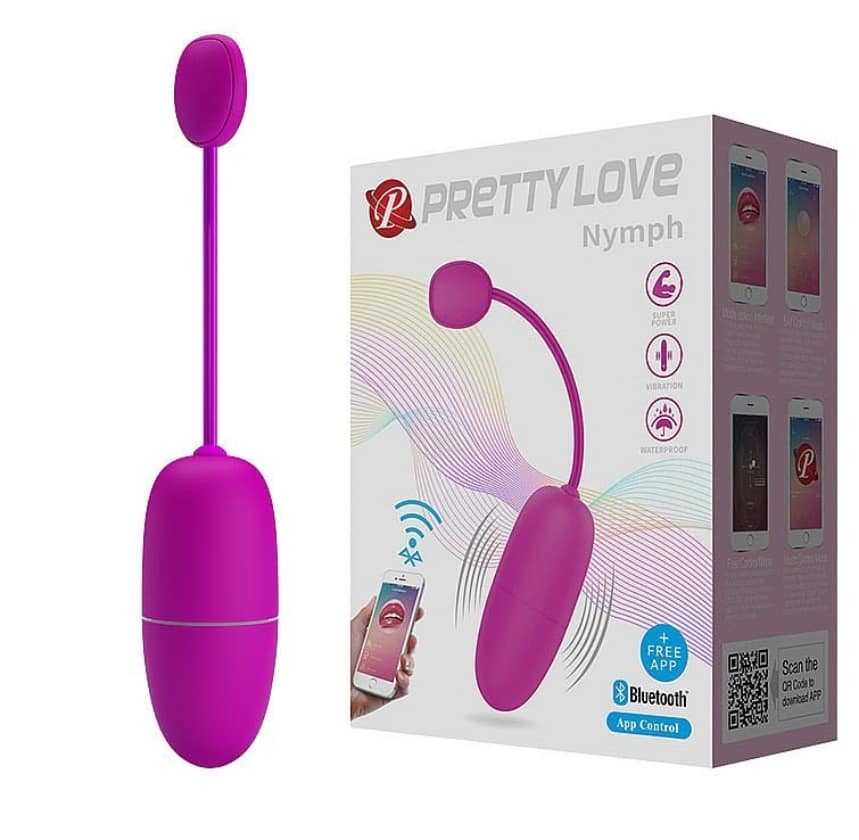 Vibrador Bullet Interativo por Aplicativo Nymph
