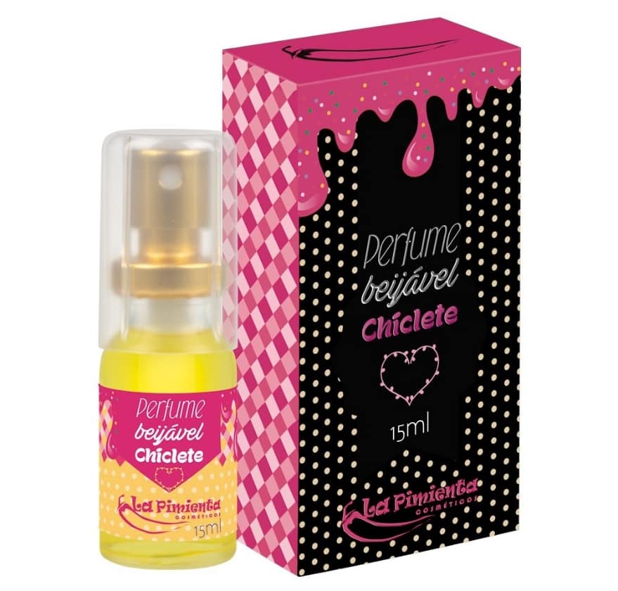 Perfume Beijável Aromatizado chiclete 15ml La Pimienta