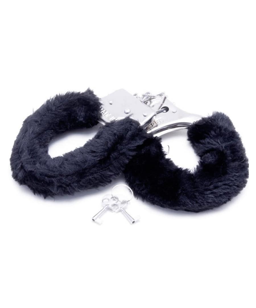 Algema do Amor de Metal Pelúcia Revestida Sexy Import - Imagem 2